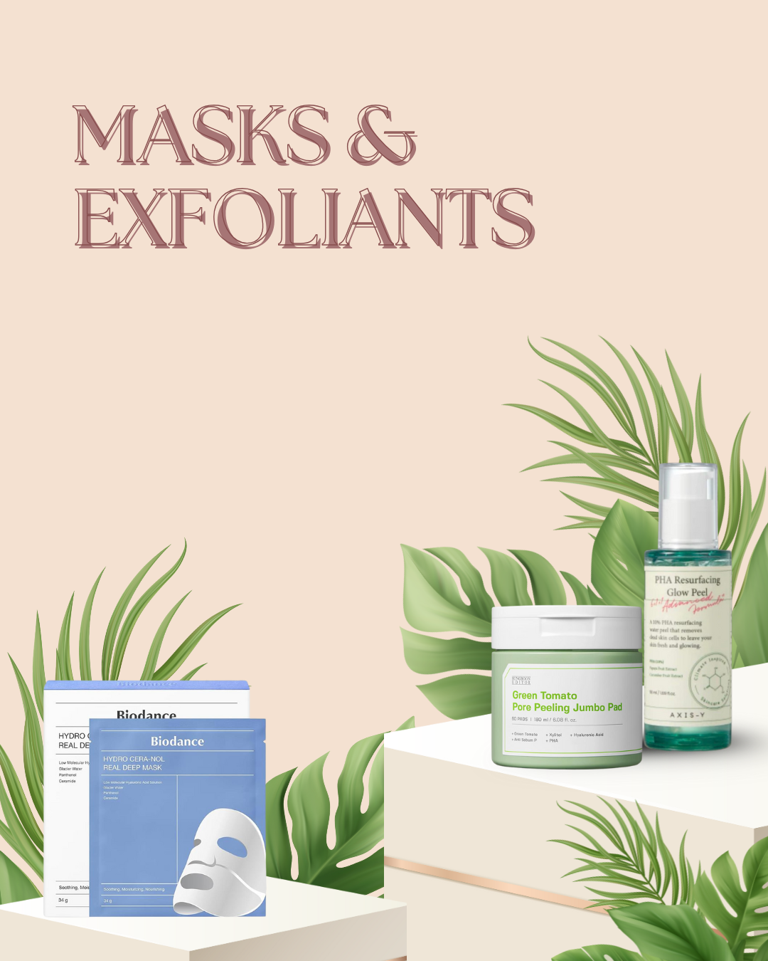Masks & Exfoliants – Tokki Ku Beauty