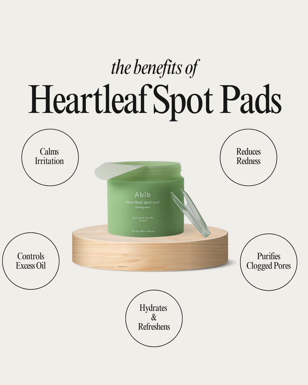 Abib Heartleaf Spot Pad Calming Touch