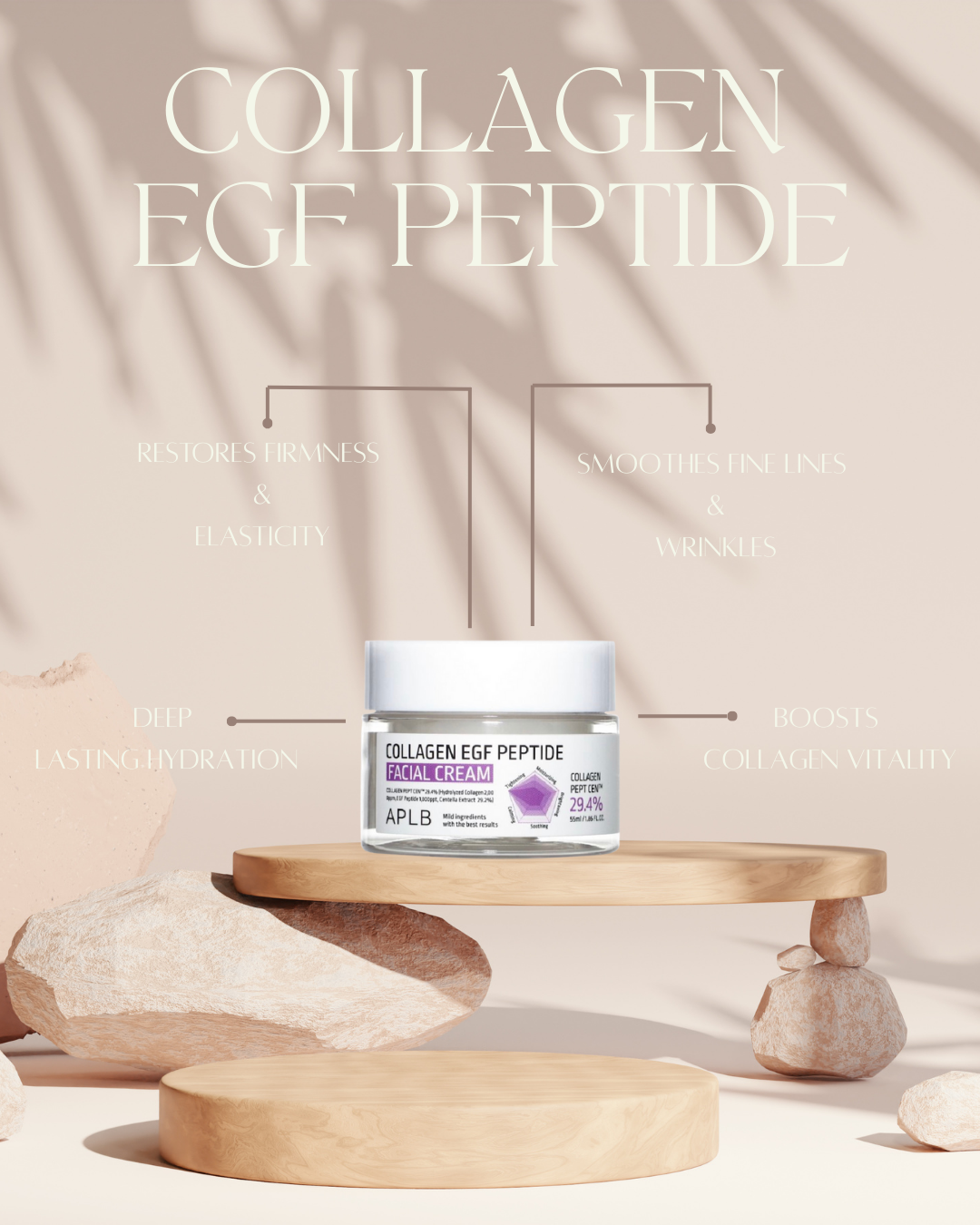 APLB Collagen EGF Peptide Facial Cream 55 ml