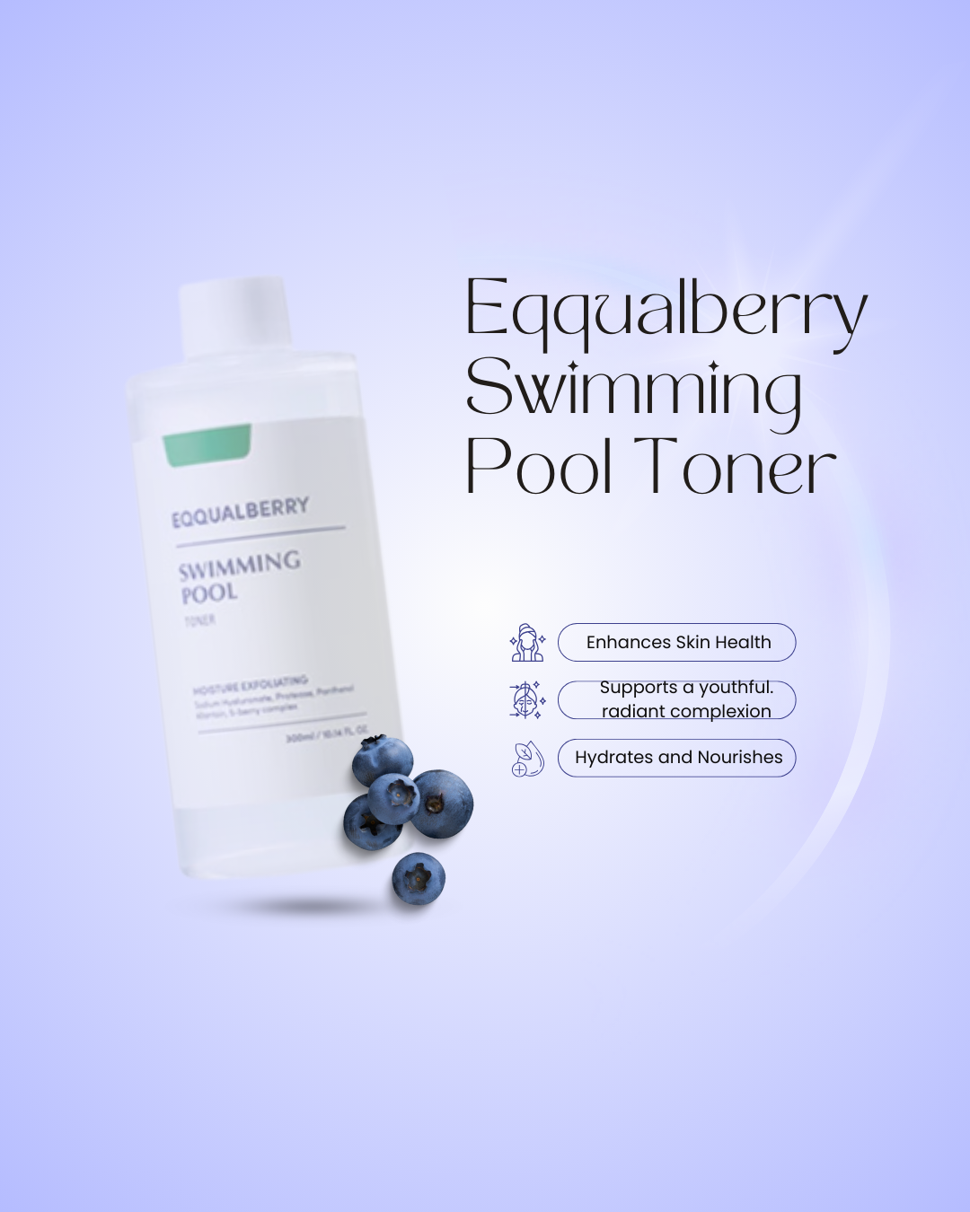 Eqqalberry Swimming Pool Toner 300ml
