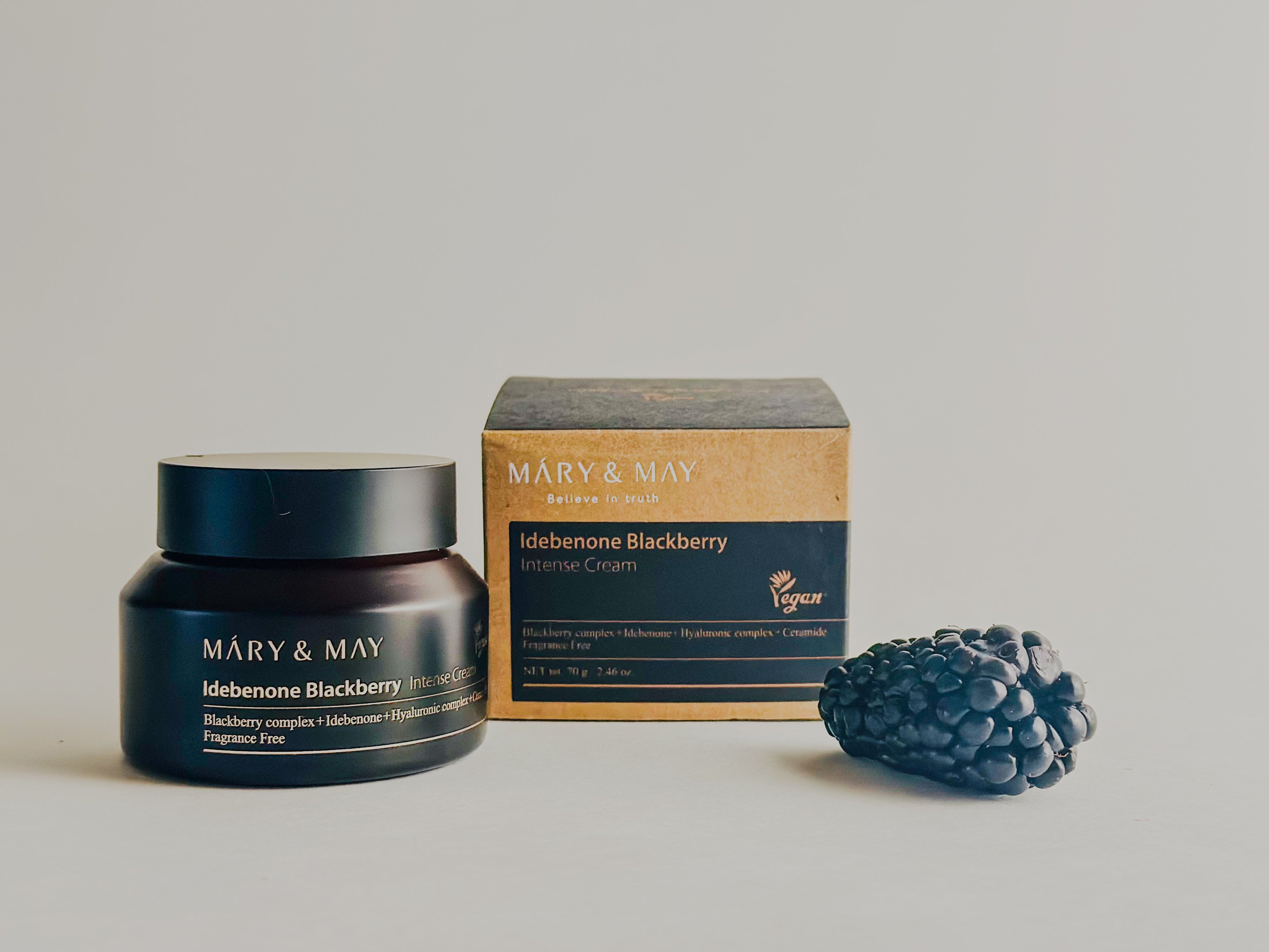 Mary & May Idebenone + Blackberry Intense Cream 70g