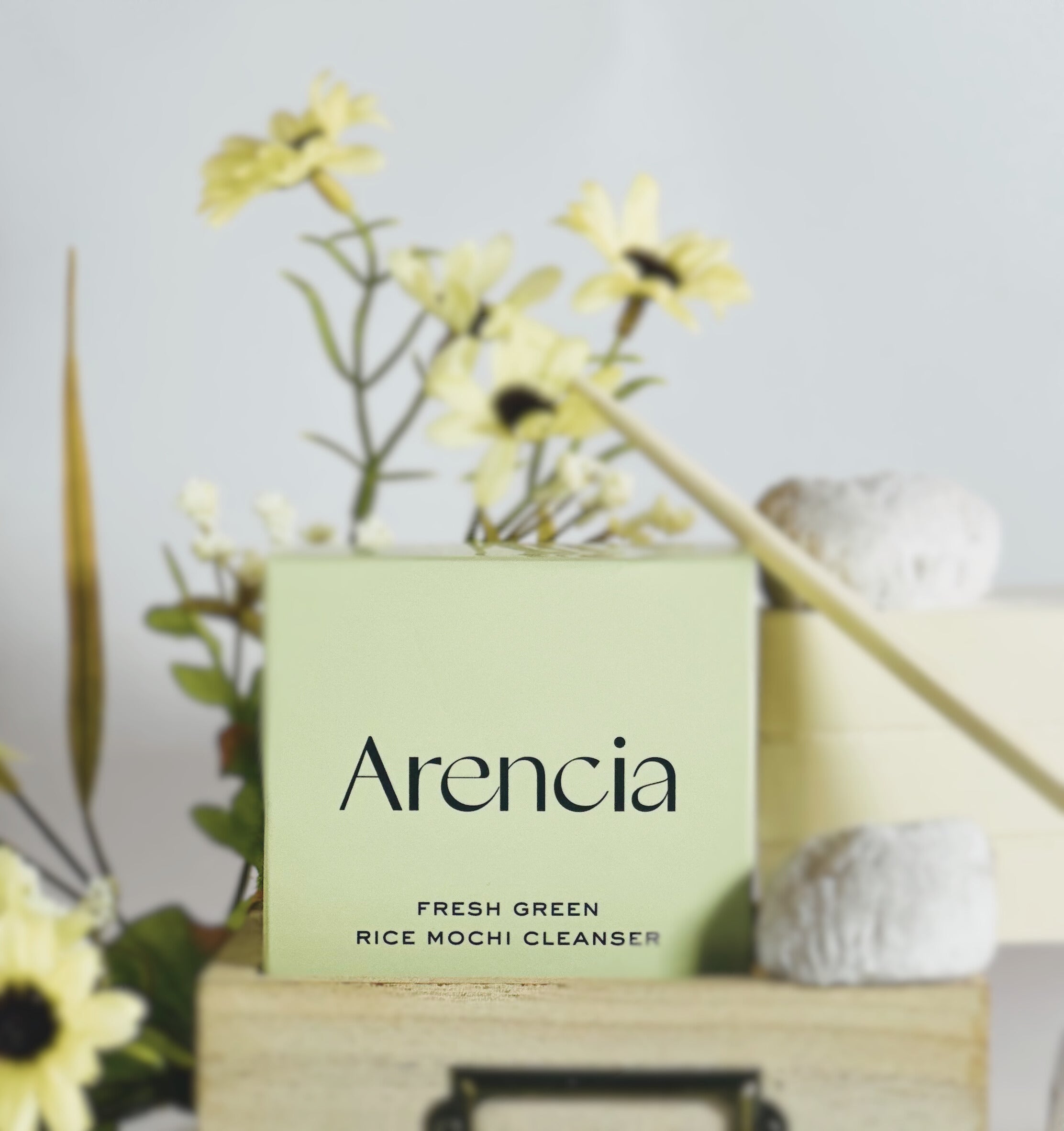 Arencia Fresh Green Rice Mochi Cleanser 120g