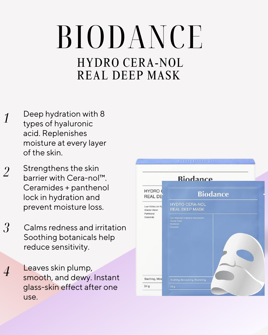 Biodance Hydro Cera-Nol Real Deep Mask